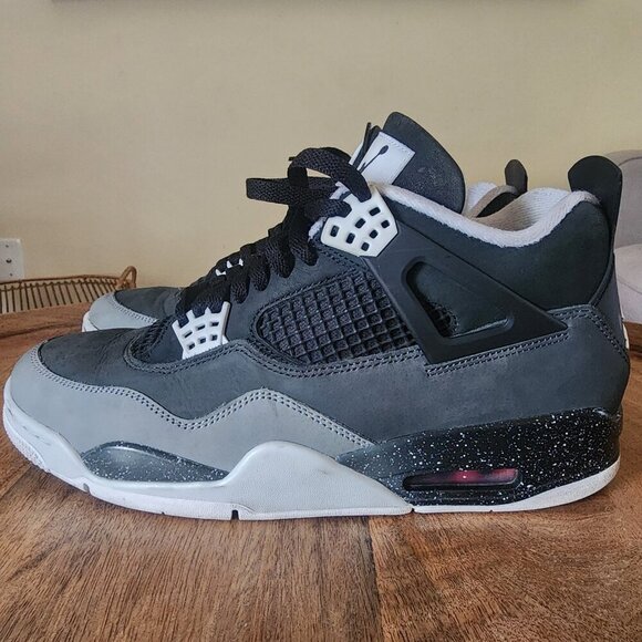Nike Air Jordan 4 IV Retro Fear Black White FQ8138-002 Sneakers Shoes Mens 11 main image 7